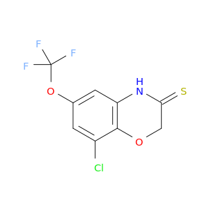 2H-1,4-Benzoxazine-3(4H)-thione, 8-chloro-6-(trifluoromethoxy)-