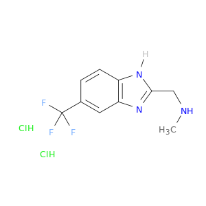 Methyl({[5-(trifluoromethyl)-1H-1,3-benzodiazol-2-yl]methyl})amine dihydrochloride