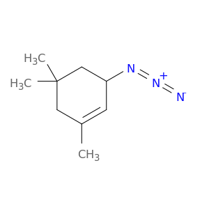 Cyclohexene, 3-azido-1,5,5-trimethyl-