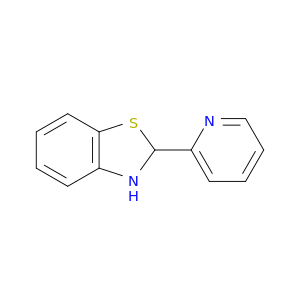 Benzothiazole, 2,3-dihydro-2-(2-pyridinyl)-