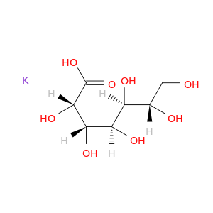 D-葡糖-普通酸,钾盐(1:?),(2㎡)-