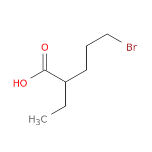 Pentanoic acid, 5-bromo-2-ethyl-