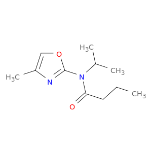 Butanamide, N-(1-methylethyl)-N-(4-methyl-2-oxazolyl)-