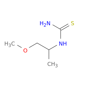 (1-methoxypropan-2-yl)thiourea