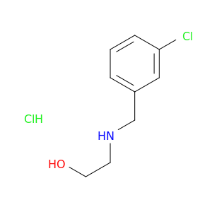 2-{[(3-Chlorophenyl)methyl]amino}ethan-1-ol Hydrochloride