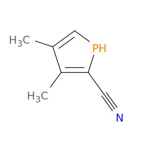 1H-Phosphole-2-carbonitrile, 3,4-dimethyl-
