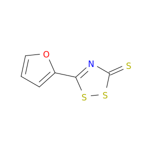 3H-1,2,4-Dithiazole-3-thione, 5-(2-furanyl)-