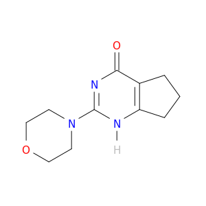 2-(morpholin-4-yl)-1,5,6,7-tetrahydro-4h-cyclopenta[d]pyrimidin-4-one