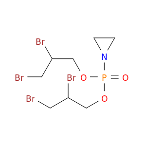 Phosphonic acid, 1-aziridinyl-, bis(2,3-dibromopropyl) ester