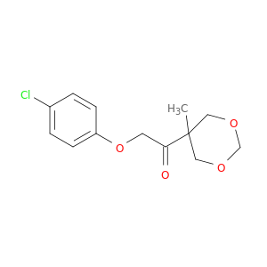 Ethanone, 2-(4-chlorophenoxy)-1-(5-methyl-1,3-dioxan-5-yl)-