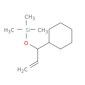Silane, [(1-cyclohexyl-2-propenyl)oxy]trimethyl-