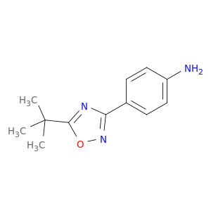 4-(5-tert-Butyl-1,2,4-oxadiazol-3-yl)aniline