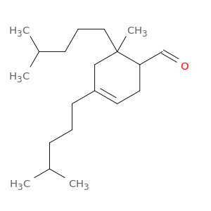 3-Cyclohexene-1-carboxaldehyde, 6-methyl-4,6-bis(4-methylpentyl)-