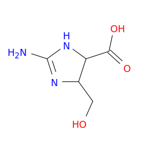 1H-Imidazole-5-carboxylicacid, 2-amino-4,5-dihydro-4-(hydroxymethyl)-