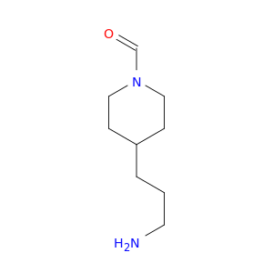 1-Piperidinecarboxaldehyde, 4-(3-aminopropyl)-