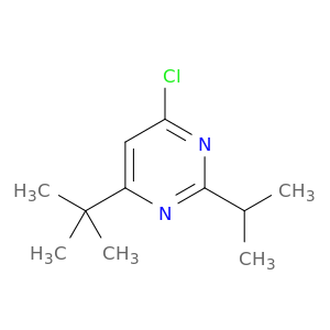 4-tert-Butyl-6-chloro-2-(propan-2-yl)pyrimidine