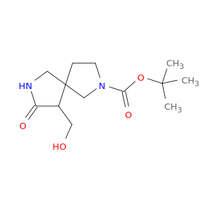 叔-丁基 9-(羟甲基)-8-氧亚基-2,7-二氮杂螺[4.4]壬烷-2-甲酸基酯