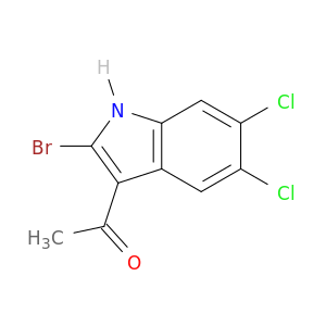 Ethanone,1-(2-bromo-5,6-dichloro-1H-indol-3-yl)-