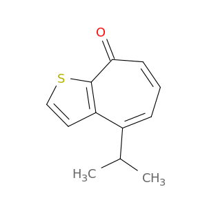 8H-Cyclohepta[b]thiophen-8-one, 4-(1-methylethyl)-