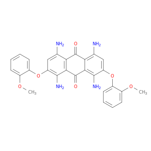 9,10-Anthracenedione, 1,4,5,8-tetraamino-2,7-bis(2-methoxyphenoxy)-