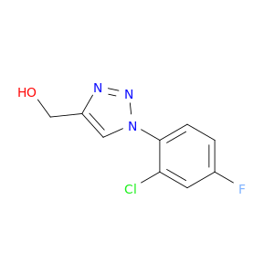 1-(2-氯-4-氟苯基)-1H-1,2,3-三唑-4-基]甲醇