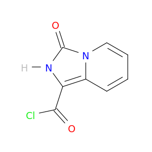 Imidazo[1,5-a]pyridine-1-carbonylchloride, 2,3-dihydro-3-oxo-