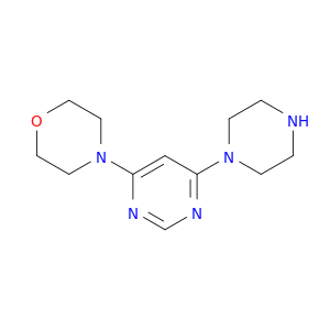 4-(6-Piperazin-1-ylpyrimidin-4-yl)morpholine