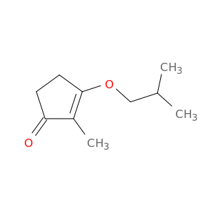 2-Cyclopenten-1-one, 2-methyl-3-(2-methylpropoxy)-