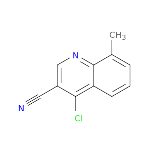 4-氯-8-甲基-3-喹啉羰腈