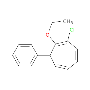 1,3,5-Cycloheptatriene, 2-chloro-1-ethoxy-7-phenyl-