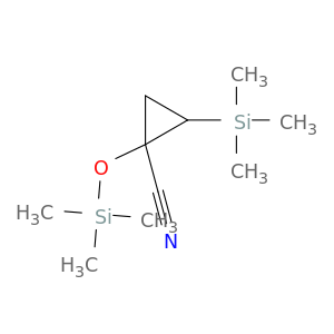 Cyclopropanecarbonitrile, 2-(trimethylsilyl)-1-[(trimethylsilyl)oxy]-