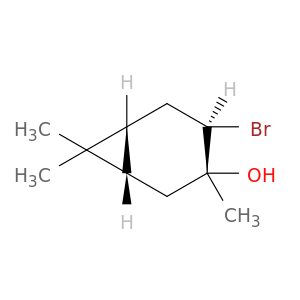 Bicyclo[4.1.0]heptan-3-ol, 4-bromo-3,7,7-trimethyl-, (1S,3R,4R,6R)-