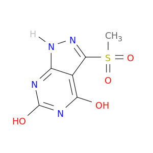 3-(methylsulfonyl)-1h-pyrazolo[3,4-d]pyrimidine-4,6-diol