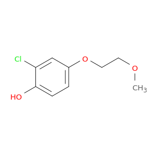2-chloro-4-(2-methoxyethoxy)phenol