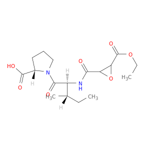 L-Proline,N-[[(2S,3S)-3-(ethoxycarbonyl)-2-oxiranyl]carbonyl]-L-isoleucyl-