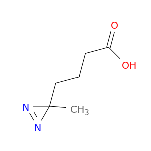 4-(3-methyl-3H-diazirin-3-yl)butanoic acid