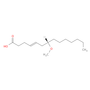 4-Tetradecenoic acid, 7-methoxy-, (4E,7S)-