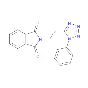 1H-Isoindole-1,3(2H)-dione, 2-[[(1-phenyl-1H-tetrazol-5-yl)thio]methyl]-
