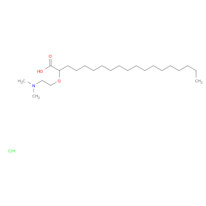 Nonadecanoic acid, 2-[2-(dimethylamino)ethoxy]-, hydrochloride