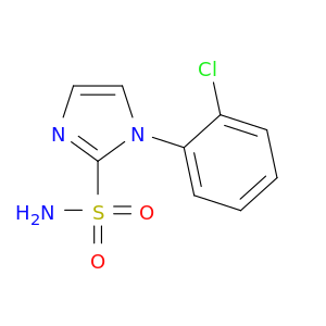 1-(2-氯苯基)-1H-咪唑-2-磺酰胺