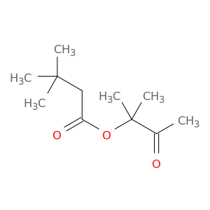 Butanoic acid, 3,3-dimethyl-, 1,1-dimethyl-2-oxopropyl ester