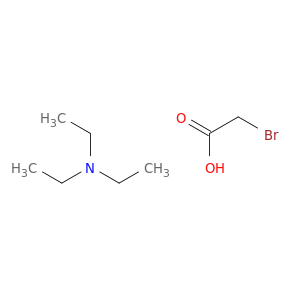 Acetic acid, bromo-, compd. with N,N-diethylethanamine (1:1)