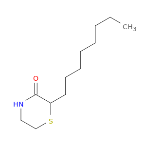 3-Thiomorpholinone, 2-octyl-