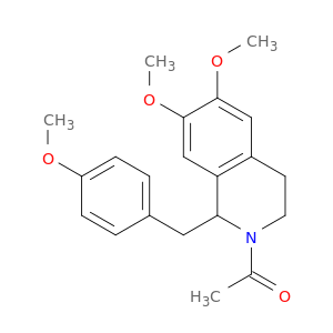 Ethanone,1-[3,4-dihydro-6,7-dimethoxy-1-[(4-methoxyphenyl)methyl]-2(1H)-isoquinolinyl]-
