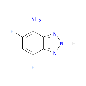 1H-Benzotriazol-4-amine,5,7-difluoro-