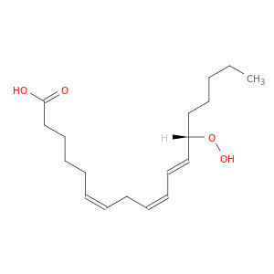 6,9,11-Octadecatrienoicacid, 13-hydroperoxy-, (6Z,9Z,11E,13S)-
