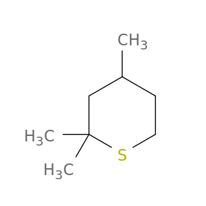 2H-Thiopyran, tetrahydro-2,2,4-trimethyl-