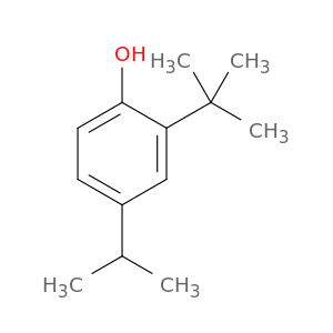 2-(1,1-二甲基乙基)-4-(1-甲基乙基)苯酚