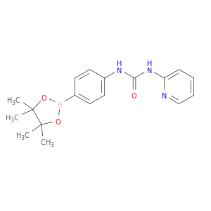 1-(吡啶-2-基)-3-(4-(4,4,5,5-四甲基-1,3,2-二氧硼杂环戊烷-2-基)苯基)脲