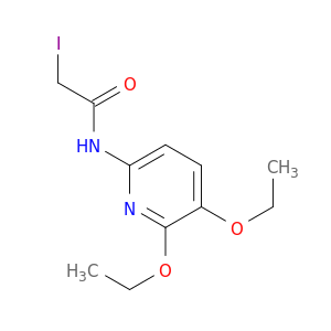 Acetamide, N-(5,6-diethoxy-2-pyridinyl)-2-iodo-